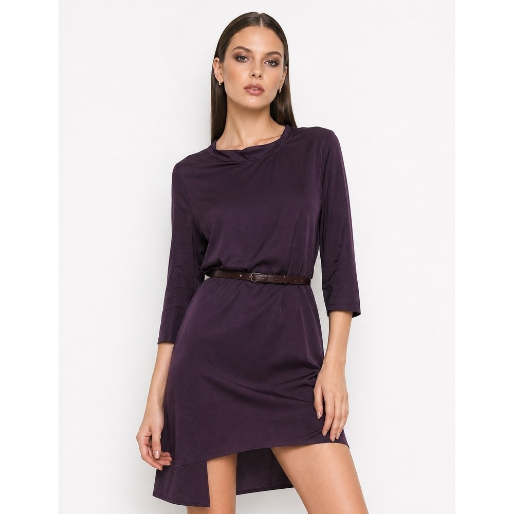 Acne Studios Zink AW11 Open Back Violet Mini Dress Size 34